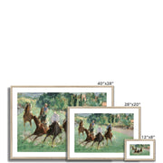 At the Races Framed & Mounted Print