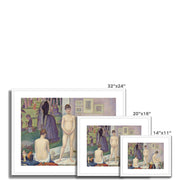 Models Framed & Mounted Print