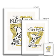 Ontwerp voor boekband van De Kleine Rudolf door Aart van der Leeuw  Framed & Mounted Print