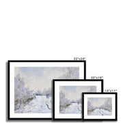 Snow at Argenteuil Framed & Mounted Print