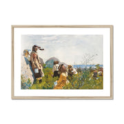 Berry Pickers Framed & Mounted Print