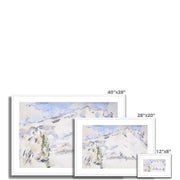 Mont Sainte-Victoire (La Montagne Sainte-Victoire) 1 Framed & Mounted Print