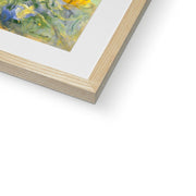 The Path through the Irises Framed & Mounted Print