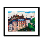 Rooftops, Paris Framed & Mounted Print