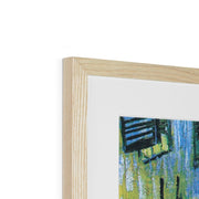 Café Terrace at Night Framed & Mounted Print