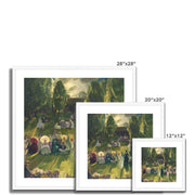 Tennis at Newport Framed & Mounted Print