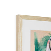 Landscape with Animals Framed & Mounted Print