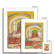 Corridor in the Asylum Framed & Mounted Print