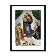 The Sistine Madonna Framed & Mounted Print