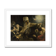 Belshazzar's Feast Framed & Mounted Print