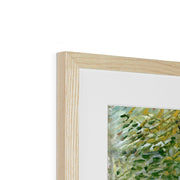 River Bank in Springtime Framed & Mounted Print