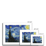 The Starry Night Framed & Mounted Print