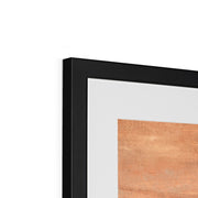 Young Woman with Ibis Framed & Mounted Print