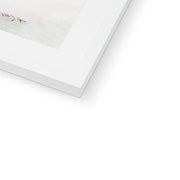 Two–masted Schooner with Dory Framed & Mounted Print