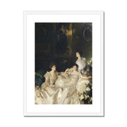 The Wyndham Sisters: Lady Elcho, Mrs. Adeane, and Mrs. Tennant Framed & Mounted Print