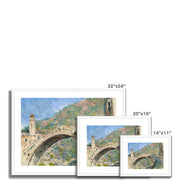 Bridge at Dolceacqua Framed & Mounted Print