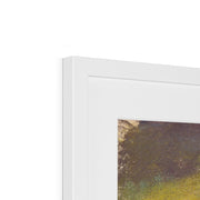 Pathway in a Field Framed & Mounted Print