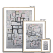 Composition No IV Framed & Mounted Print