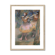 Two Dancers Framed & Mounted Print
