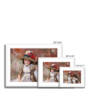 Village Children Framed & Mounted Print