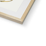 Flower Studies (Four Designs for Circular Ornaments) Framed & Mounted Print