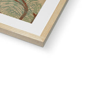 Cranes from Momoyogusa–Flowers of a Hundred Generations Framed & Mounted Print