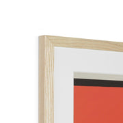 Composition Framed & Mounted Print