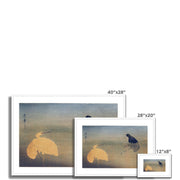 U to Shirasagi Framed & Mounted Print