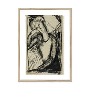 Portrait of a Young Woman Framed & Mounted Print