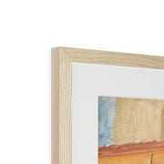 Cypresses and Houses at Cagnes (Cyprès et maisons à Cagnes) Framed & Mounted Print