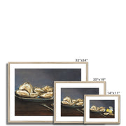 Oysters Framed & Mounted Print