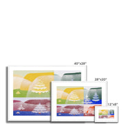 Trees (from series, the Mathematical Basis of the Arts) Framed & Mounted Print