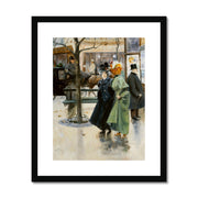 On the Boulevards Framed & Mounted Print