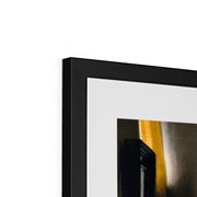 Woman Holding a Balance Framed & Mounted Print