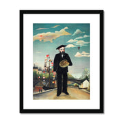 Myself: Portrait – Landscape Framed & Mounted Print