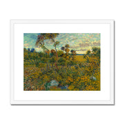 Sunset at Montmajour Framed & Mounted Print