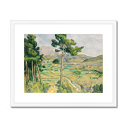 Mont Sainte-Victoire and the Viaduct of the Arc River Valley Framed & Mounted Print