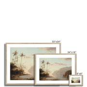 A Creek in St. Thomas Framed & Mounted Print