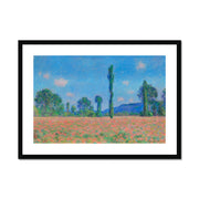 Poppy Field, Giverny  Framed & Mounted Print