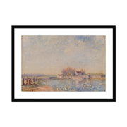 Saint Mammès–Loing Canal (Saint Mammès–Canal du Loing) Framed & Mounted Print