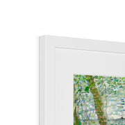 Fishing in Spring, the Pont de Clichy Framed & Mounted Print