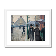 Paris Street Rainy Day Framed & Mounted Print