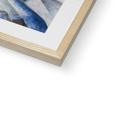 Bison in winter (red bison) Framed & Mounted Print