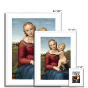 The Small Cowper Madonna Framed & Mounted Print