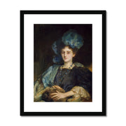 Portrait of Miss Katherine Elizabeth Lewis Framed & Mounted Print