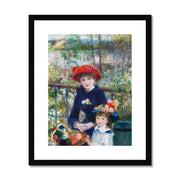 Two Sisters Framed & Mounted Print