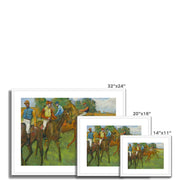 Before the Race Framed & Mounted Print