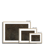 Rushes by a pool Framed & Mounted Print