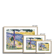 Valley with Fir; Shade on the Mountain Framed & Mounted Print