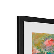 On a Balcony Framed & Mounted Print